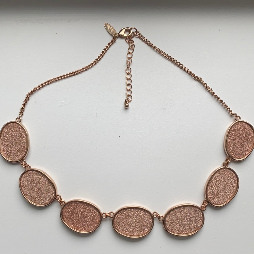 Rose gold necklace
